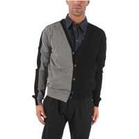 Cardigane V-Neck Two-Tone Cardigan Barbati