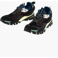 Sneakers 205W39Nyc Leather And Fabric Carlos 10 Sneakers Barbati
