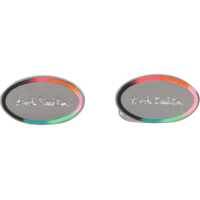 Butoni Oval Cufflinks With Logo Barbati