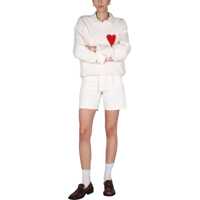 Pulovere casual Crew Neck Sweater With Embroidered Logo Femei