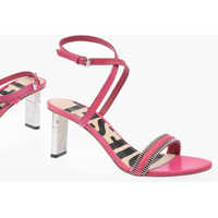 Sandale cu toc 8Cm Leather Sa-Lezippo Pl Ankle-Strap Sandals Femei