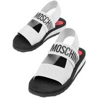 Sandale cu platforma Love Slip-On Glittery Sandals With Logo Femei