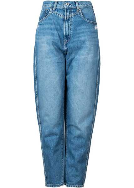 Pantaloni casual Pepe Jeans Baloon Fit Rachel PL203739HH6R Niebieski Barbati (BM 8783802) 5