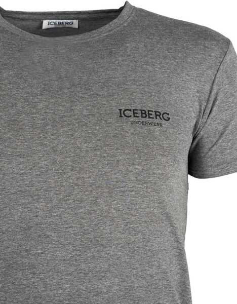 Tricouri Iceberg C-neck ICE1UTS01 Szary Barbati (BM 8785494) 7