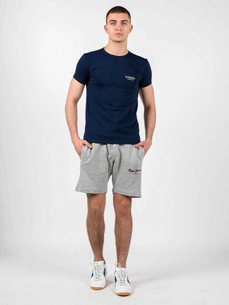 Tricouri Iceberg C-neck ICE1UTS01 Granatowy Barbati (BM 8785494) 2