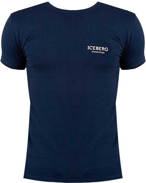 Tricouri Iceberg C-neck ICE1UTS01 Granatowy Barbati (BM 8785494) 5