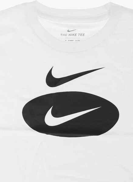 Tricouri Nike Printed T-Shirt White Baieti (BM 8785635) 2