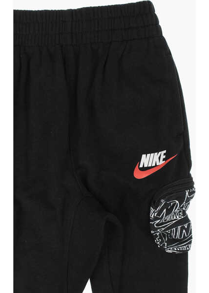 Pantaloni casual Nike Printed Jogger Black Baieti (BM 8785641) 2