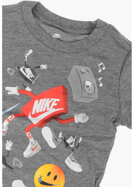 Tricouri Nike Printed T-Shirt Gray Baieti (BM 8785932) 2