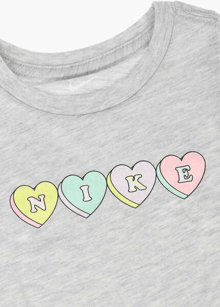 Tricouri Nike Printed T-Shirt Gray Baieti (BM 8785953) 2