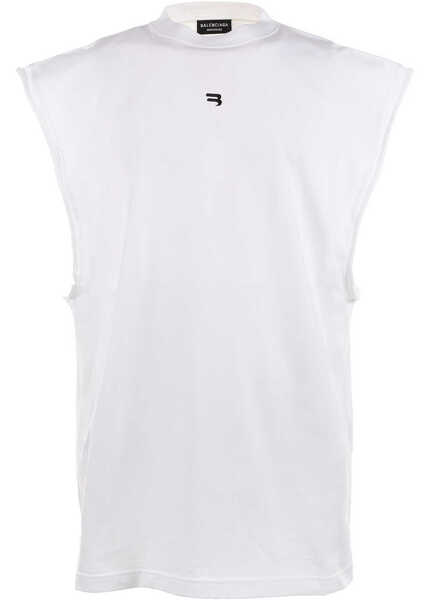 Tricouri Balenciaga T-shirts and Polos White White Barbati (BM8786319) -  Boutique Mall Romania