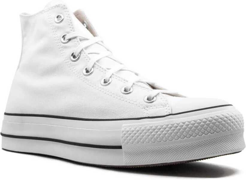 Sneakers Converse All Star Fabric Sneakers With Platform White Femei (BM 8786553) 2