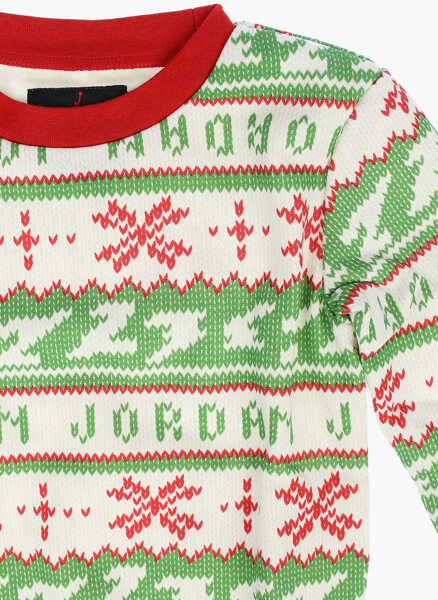 Bluze de trening Nike Air Jordan Printed Sweatshirt Multicolor Baieti (BM 8786577) 2