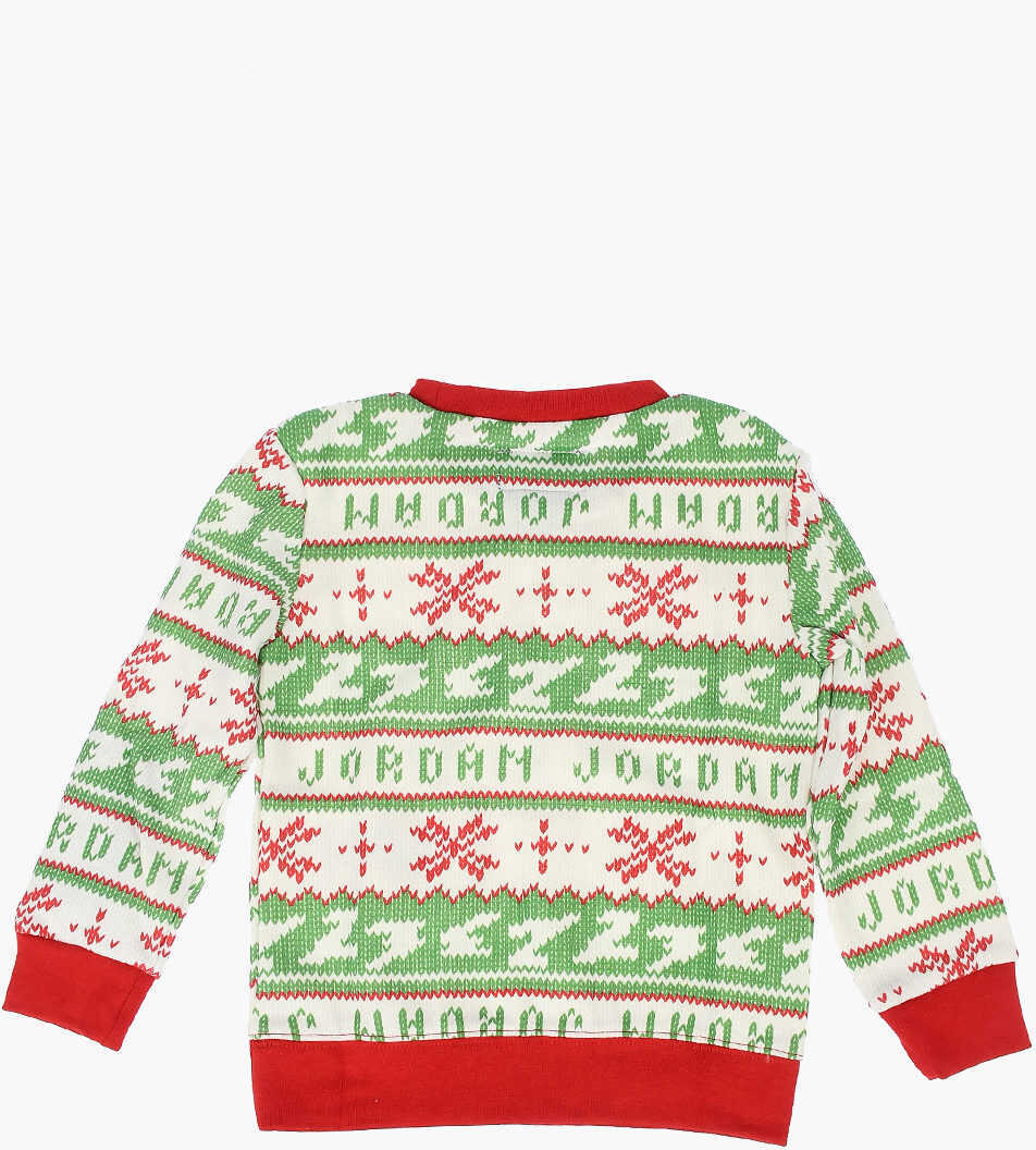 Bluze de trening Nike Air Jordan Printed Sweatshirt Multicolor Baieti (BM 8786577) 3