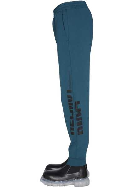 Treninguri HELMUT LANG Jogging Pants With Logo Print BLUE Barbati (BM 8789106) 3