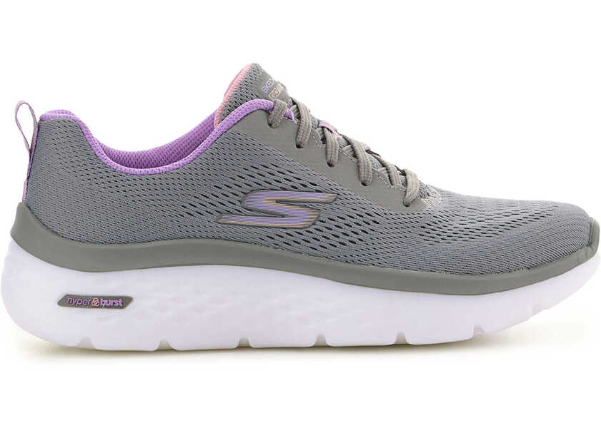 Sneakers SKECHERS Hyper Burst GoWalk Sneakers Grey Femei (BM 8791854) 4