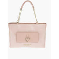 Genti de mana Love Crocodile Printed Faux Leather Tote Bag Femei