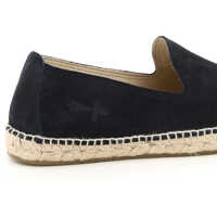 Espadrile pentru Barbati - Espadrile Maneb Suede Leather Hamptons Espadrilles PATRIOT BLUE Barbati (BM 8796519) - B-mall.ro