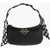 Moschino Love Faux Leather Mini Baguette Bag With Braided Neckerchief Black