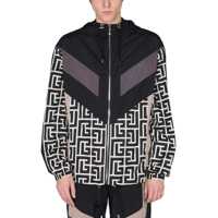 Jachete Jacket With Maxi Monogram Logo Print Barbati