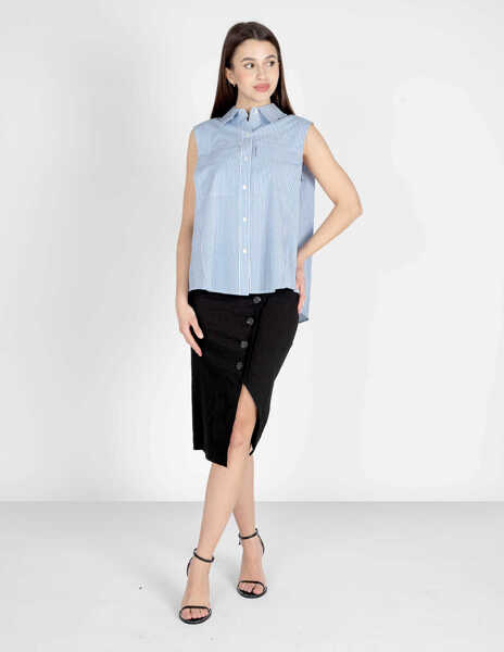 Camasi casual Pinko Attutire 1V10LW Biay Femei (BM 8798169) 2