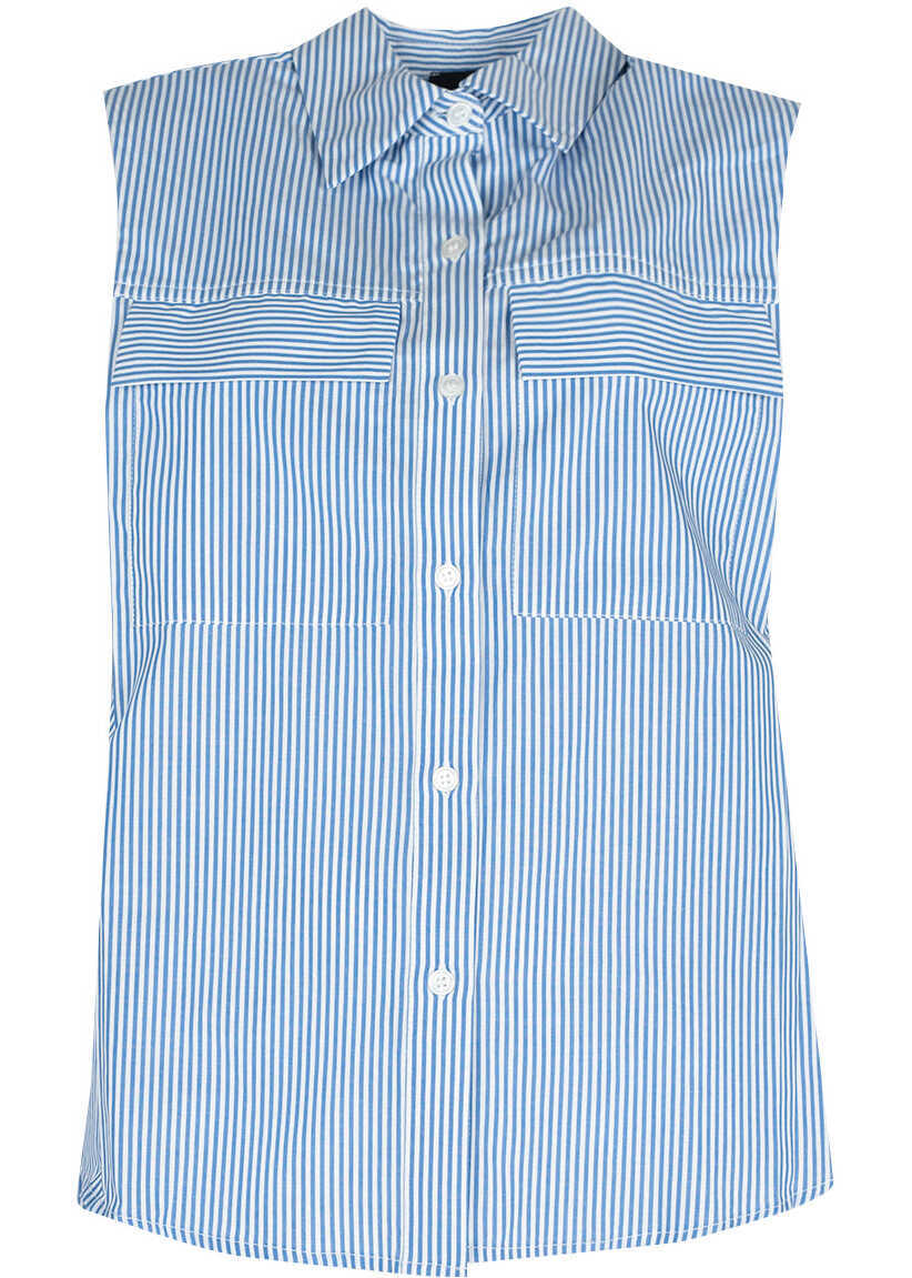 Camasi casual Pinko Attutire 1V10LW Biay Femei (BM 8798169) 5