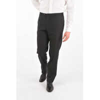 Pantaloni eleganti Leader Popeline Virgin Wool Pants Barbati