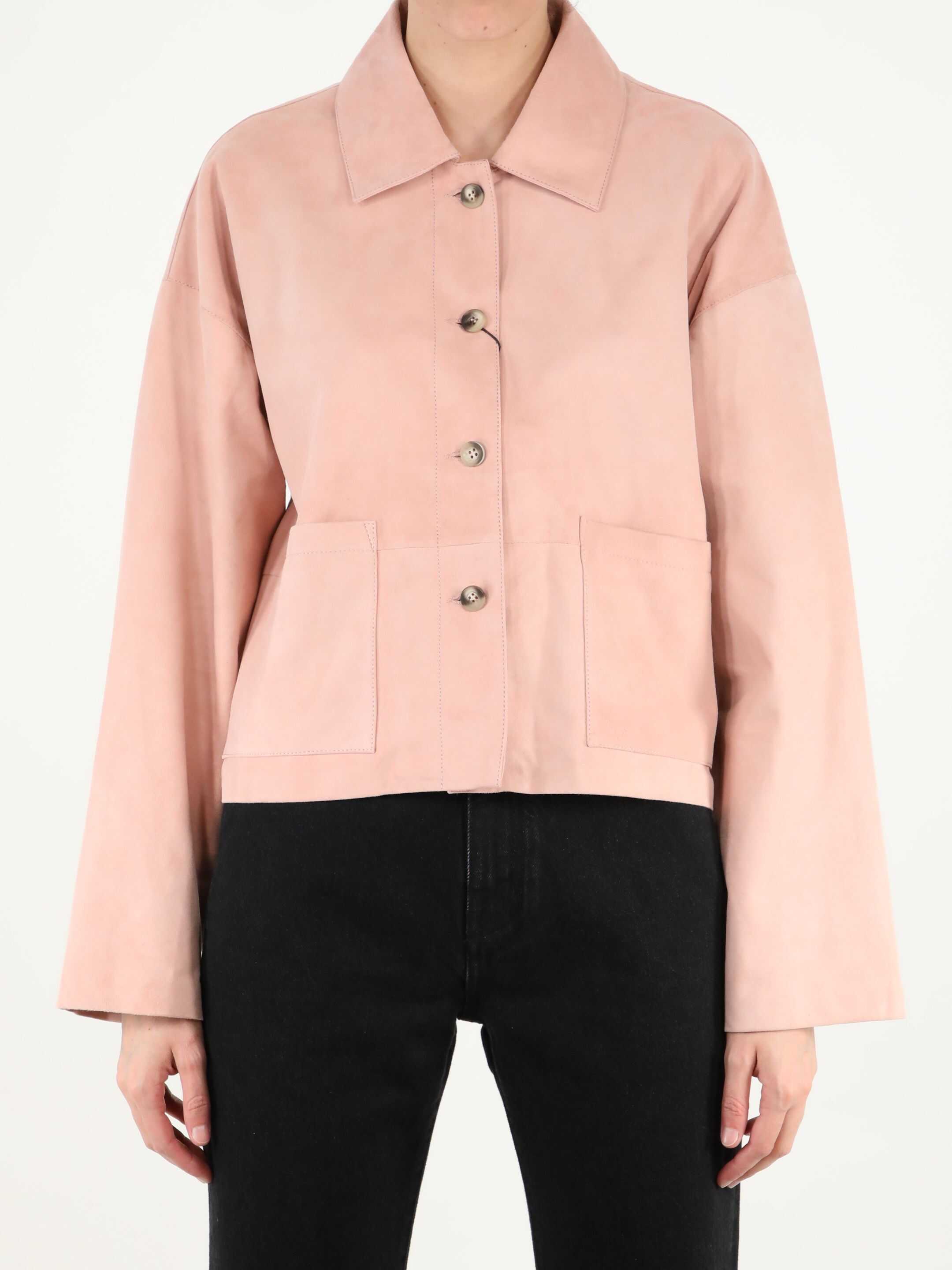 ARMA Leather Jacket Pink