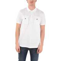 Tricouri Polo Double Layer 3 Buttons T-Erpolock Polo Shirt With Front Brea Barbati