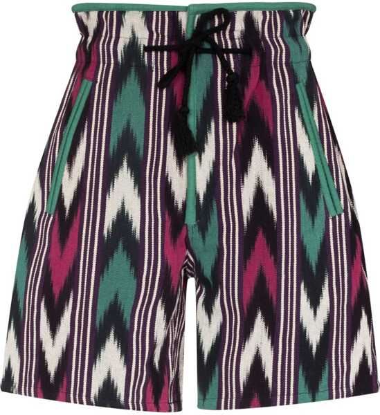 Pantaloni scurti ISABEL MARANT ETOILE Linima Shorts MULTICOLOUR Femei (BM 8804970) 1
