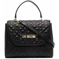 Genti de mana Love Quilted Faux Leather Bag With Removable Shoulder Strap Femei