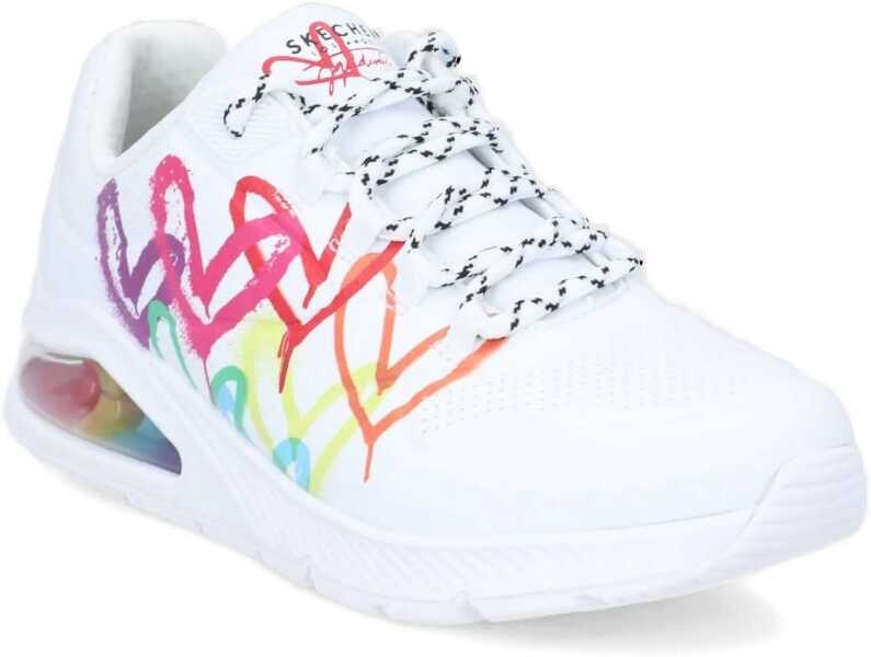Sneakers SKECHERS Uno 2 - Floating Love White Femei (BM 8807472) 1