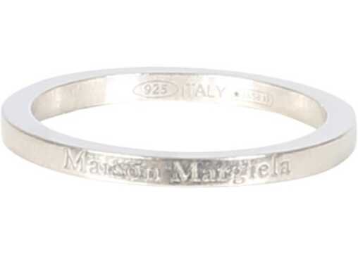 Maison Margiela Ring With Logo SILVER image