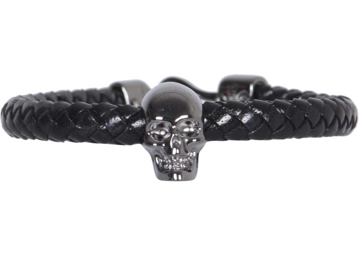 Alexander McQueen Skull Bracelet BLACK image