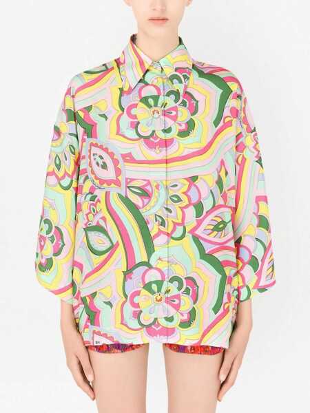 Bluze Dolce & Gabbana 60S Print Shirt MULTICOLOUR Femei (BM 8810115) 3