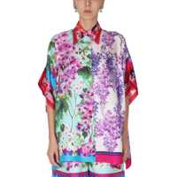 Bluze Shirt With Print Mix Femei