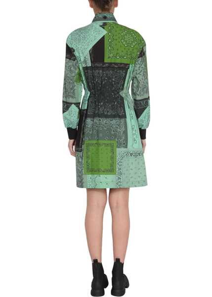 Rochii casual Kenzo Dress With Paisley Pattern GREEN Femei (BM 8810211) 3