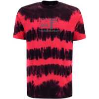 Cravate Tie Dye Effect T-Just-A38 Crew-Neck T-Shirt With Print Barbati