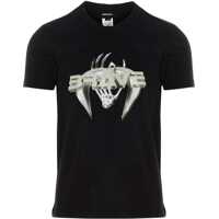 Tricouri Cotton T-Diebind-Slits-A2 T-Shirt With Brave Print Barbati