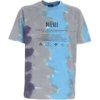 Cravate Tie Dye Effect Printed T-Just-E13 T-Shirt Barbati