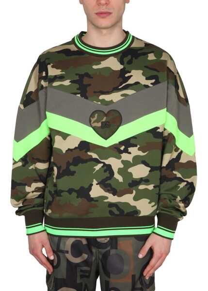 Topuri Barbati Dolce & Gabbana Crew Neck Sweatshirt