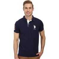 Tricouri Polo Slim Fit Big Horse Polo w/ Stripe Collar Barbati