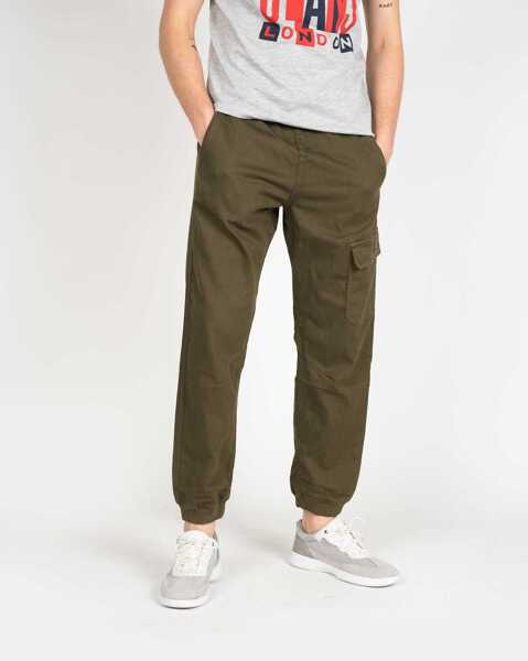 Pantaloni casual Pepe Jeans Landan PM211430 Khaki Barbati (BM 8817228) 3