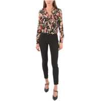 Pantaloni Philipp Plein Dama - Pantaloni office Philipp Plein 4 Pocket Luxury Jewel Side Band Pants Black Femei (BM 8820027) - B-mall.ro