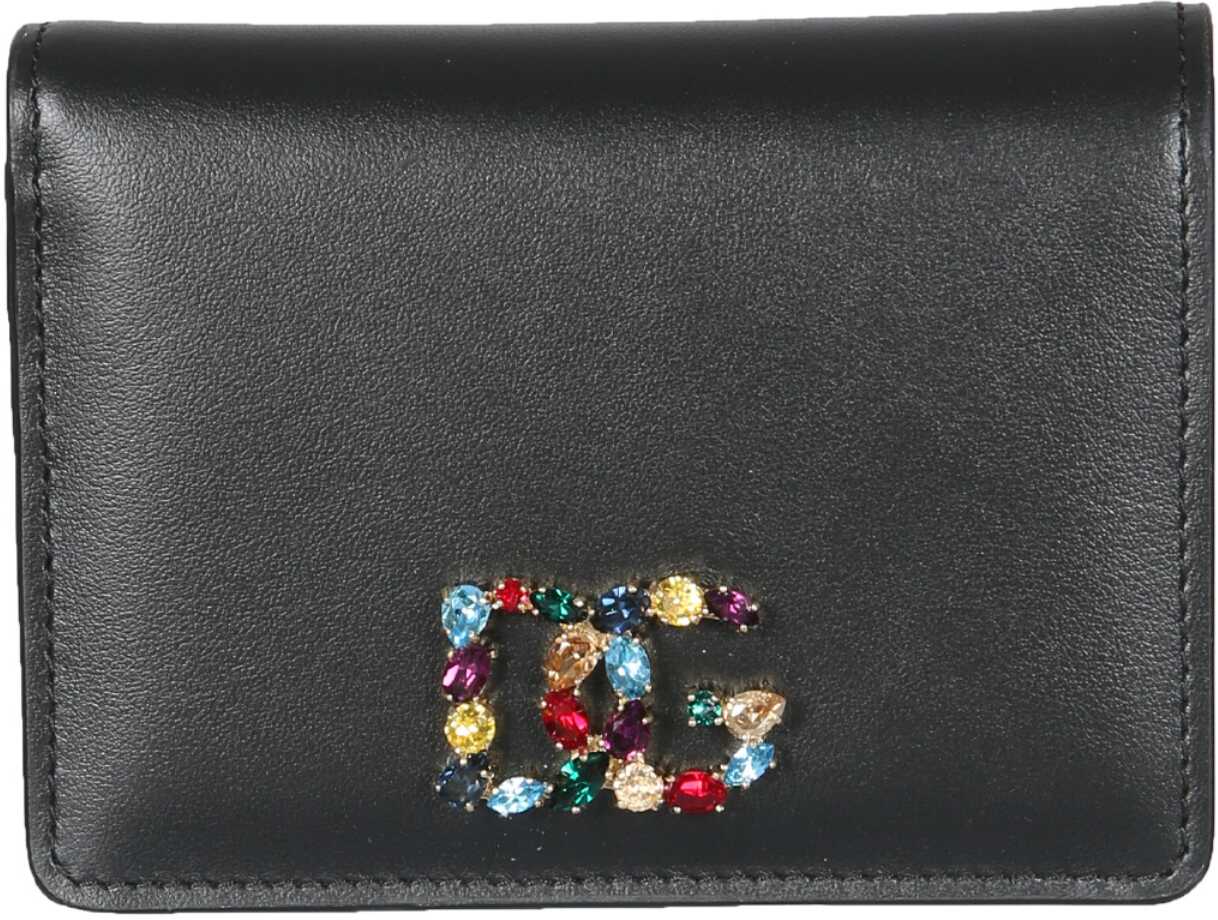 Dolce & Gabbana Small Continental Wallet BLACK