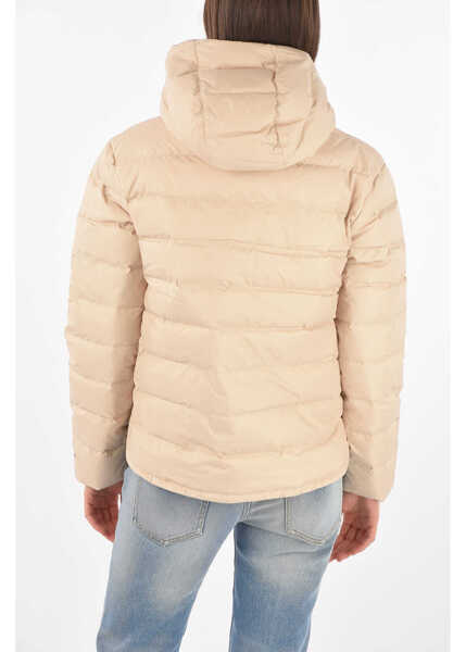 Geci de iarna Nike Logo Printed Down Jacket Beige Femei (BM 8821890) 2