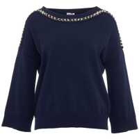 Pulovere casual Sweater with chain-detail Femei