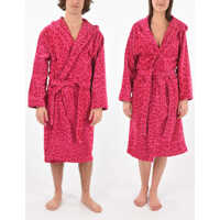 Prosoape de plaja Home Animal Printed Cotton Bathrobe With Hood Femei