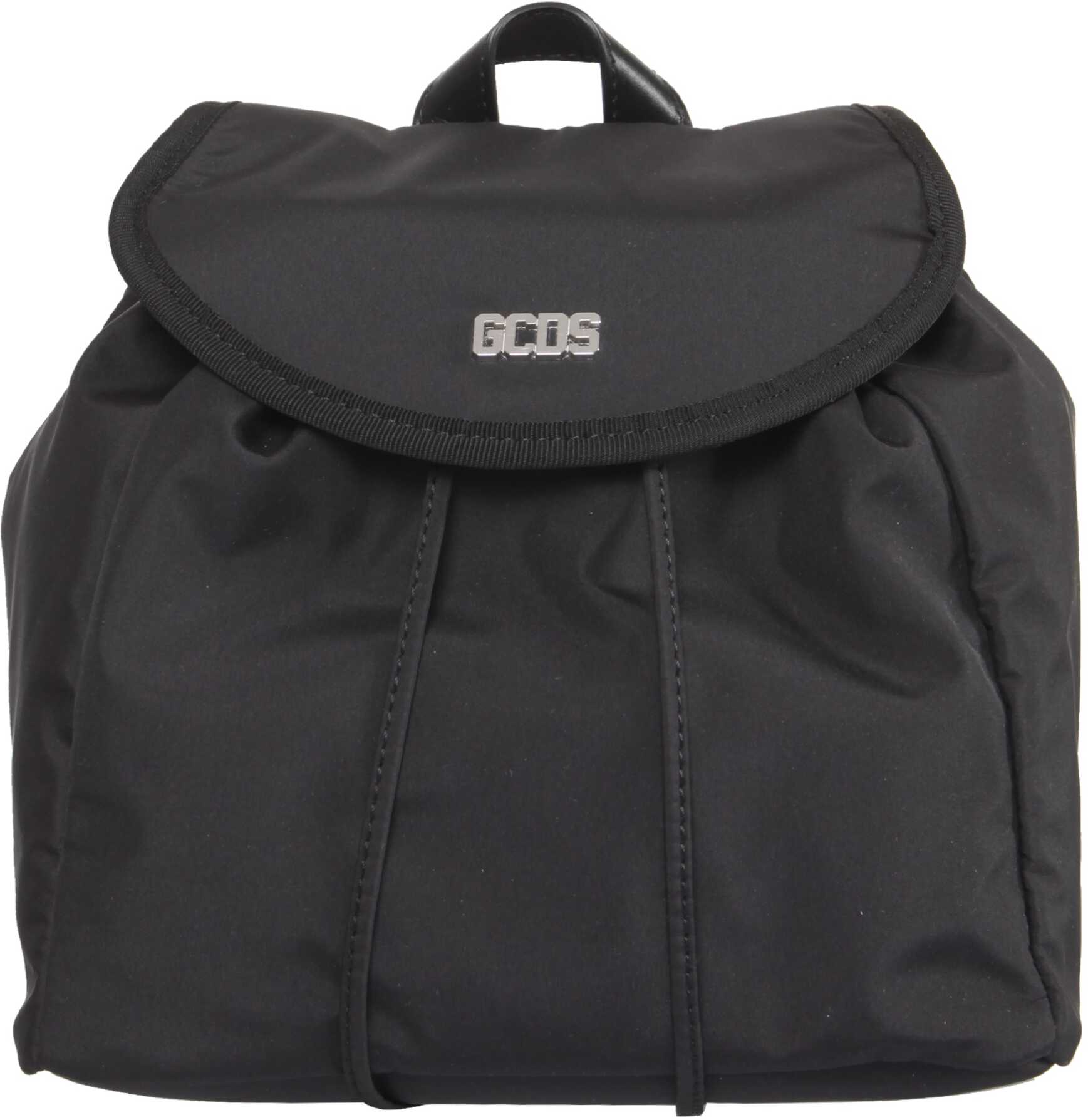 GCDS Nylon Backpack BLACK b-mall.ro