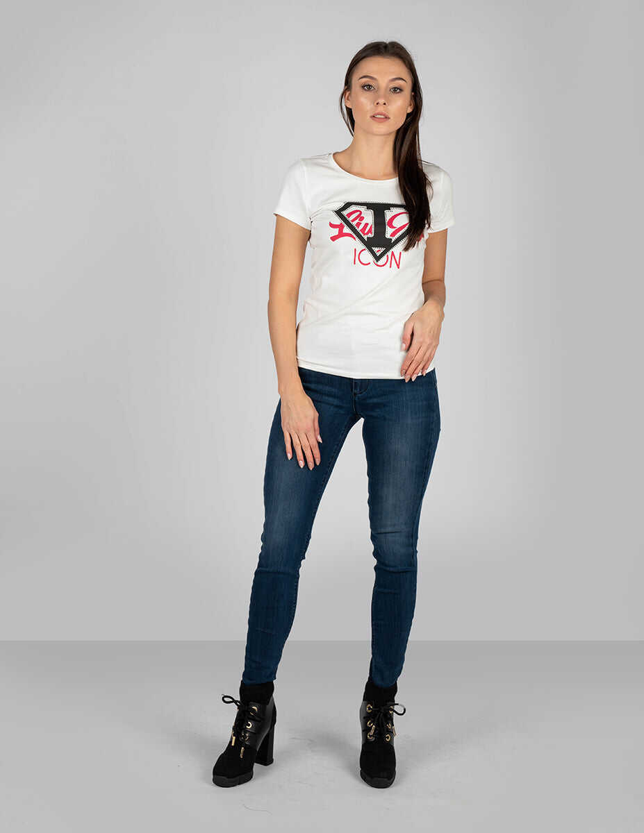 Tricouri Liu Jo TF1219 Beowy Femei (BM 8832591) 2